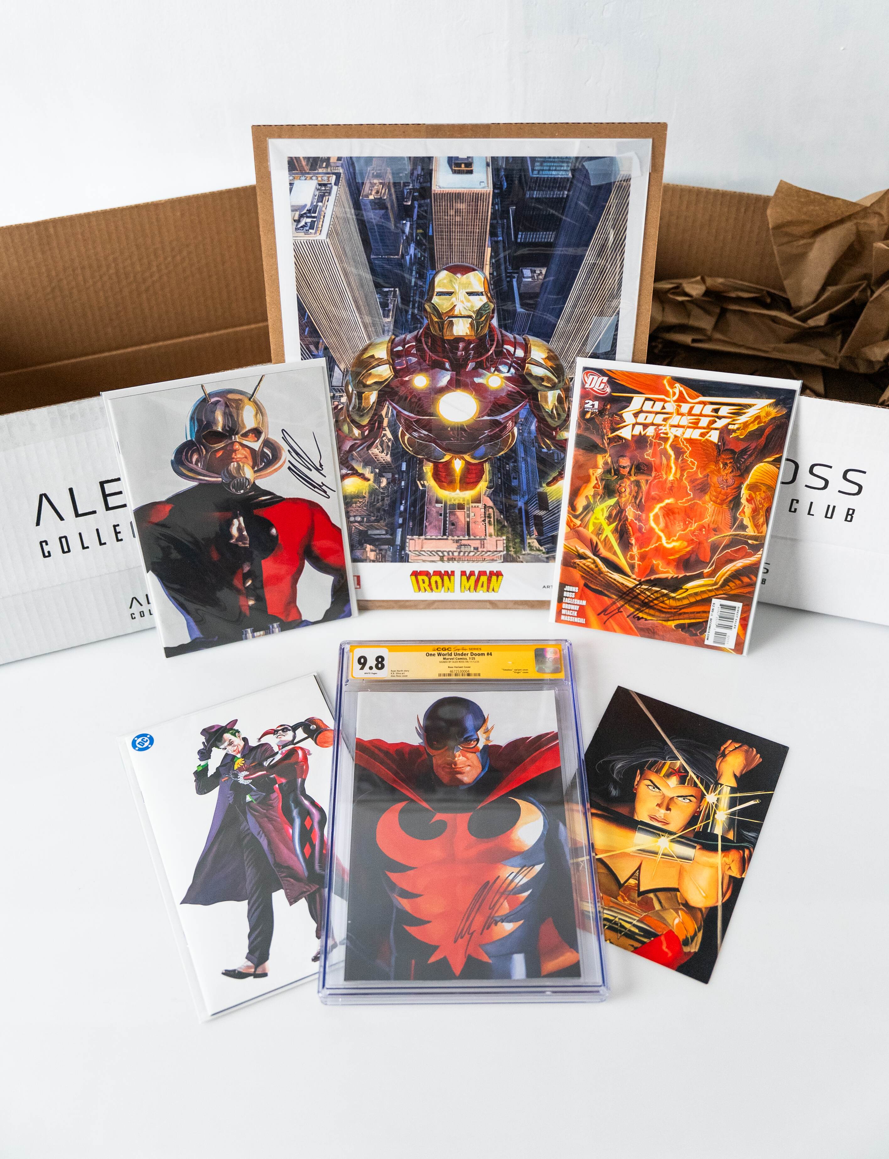 The Alex Ross Collector's Club  Alex Ross Art