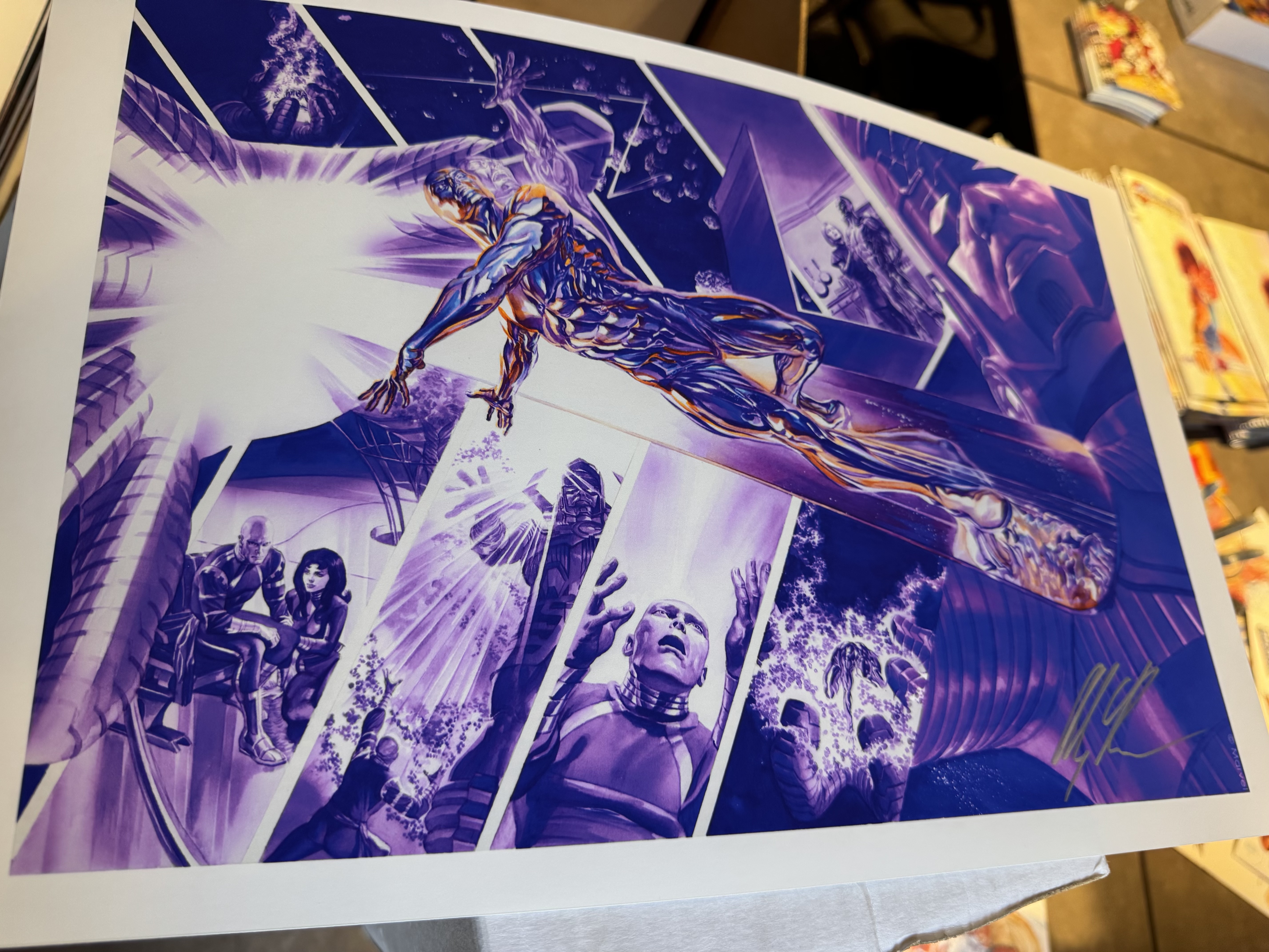 Dimensions Silver Surfer Giveaway — Alex Ross Art