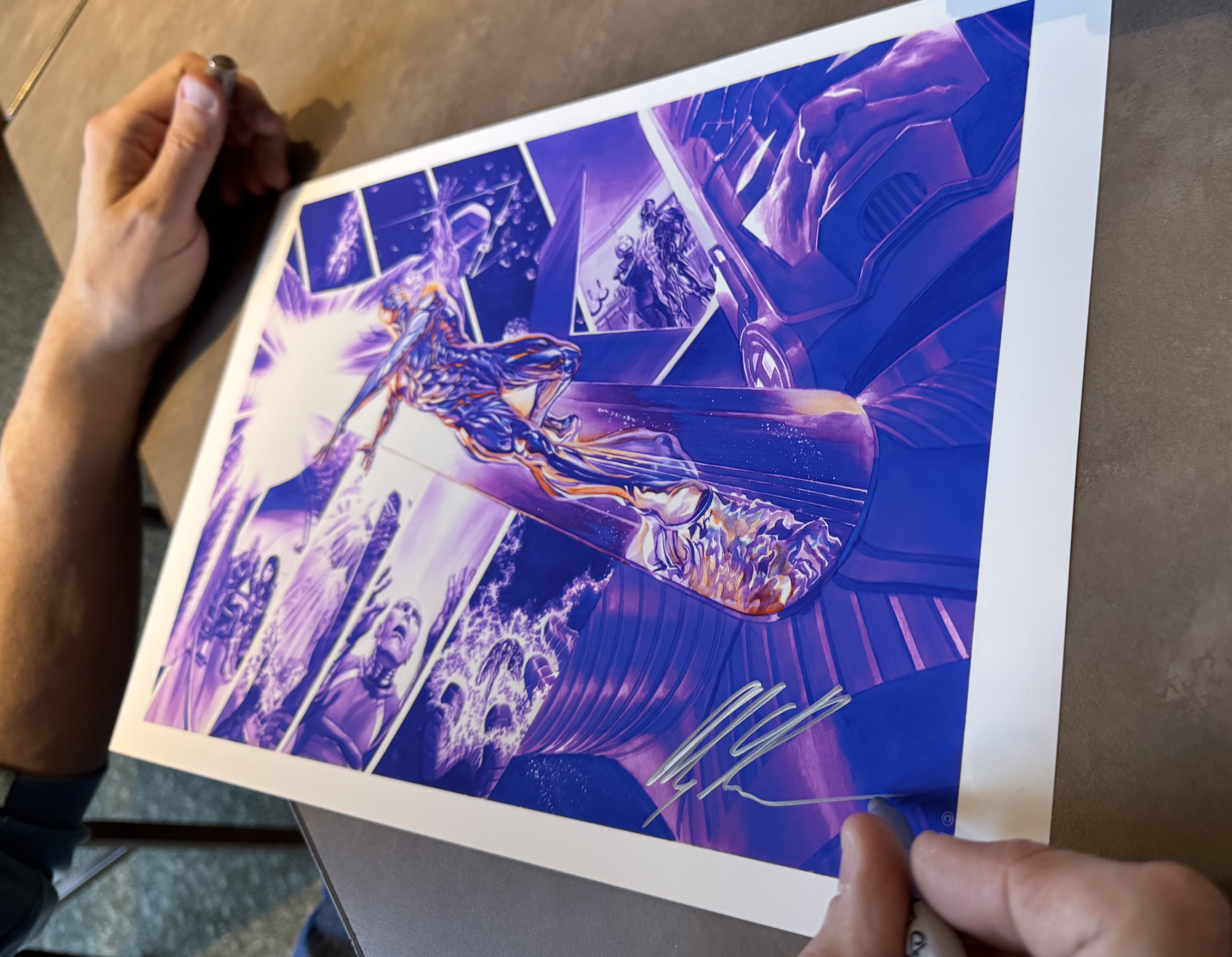 Dimensions Silver Surfer Giveaway — Alex Ross Art