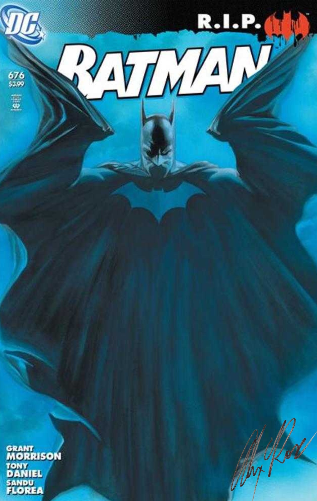 Batman #676 (2026) Facsimile Edition — Signed by Alex Ross — Collector's Club Exclusive