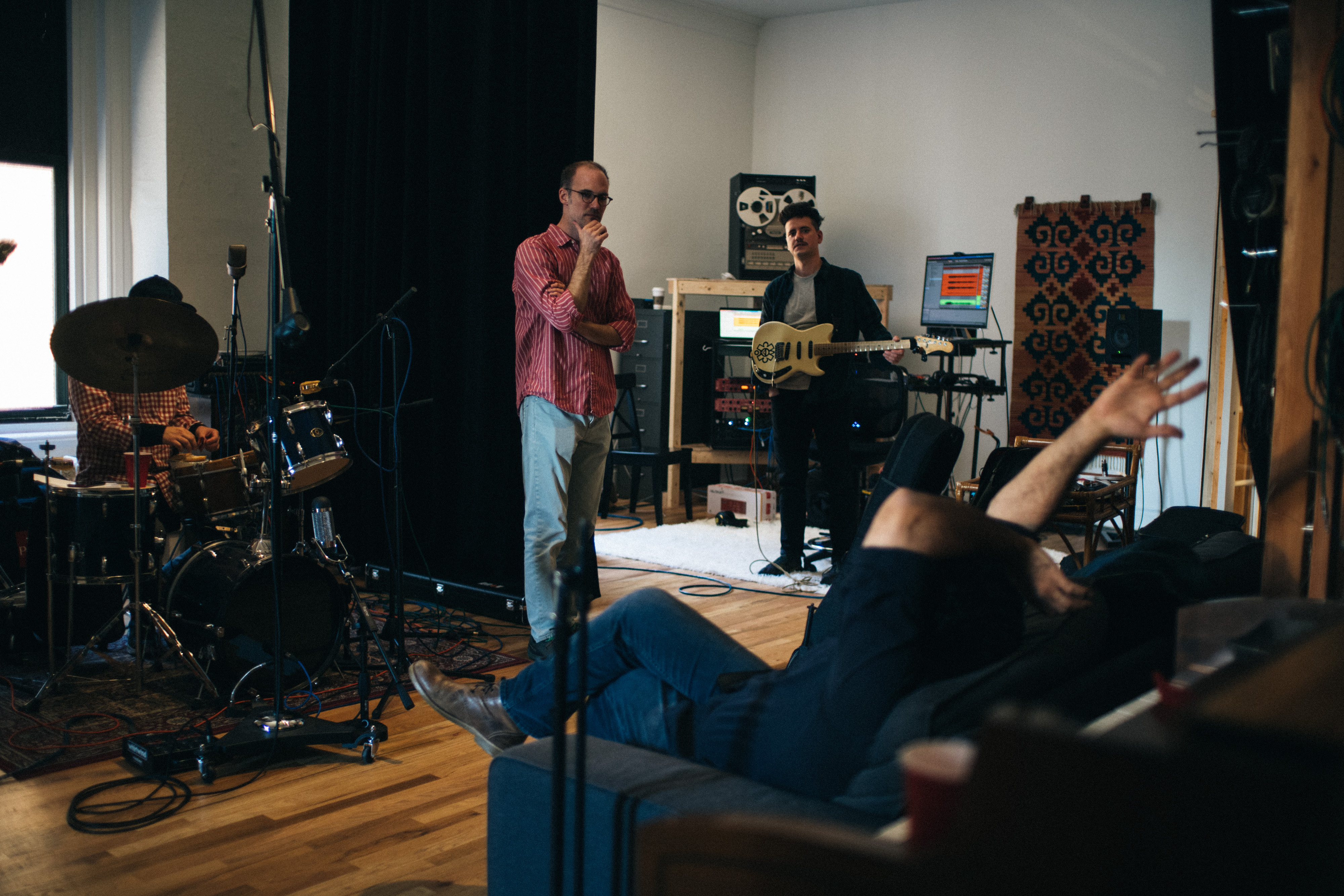 Midnight Tea studio session