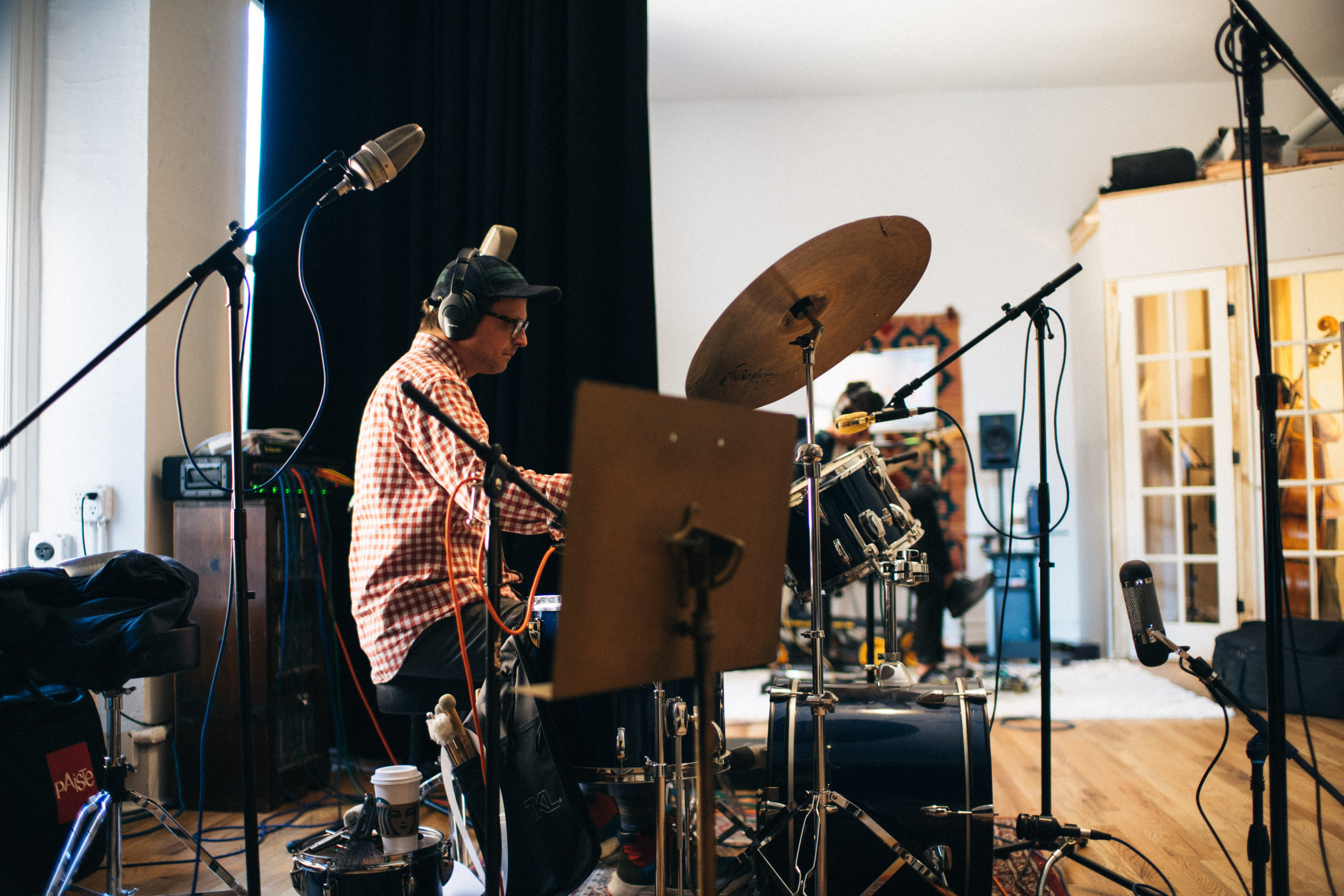 Studio drums