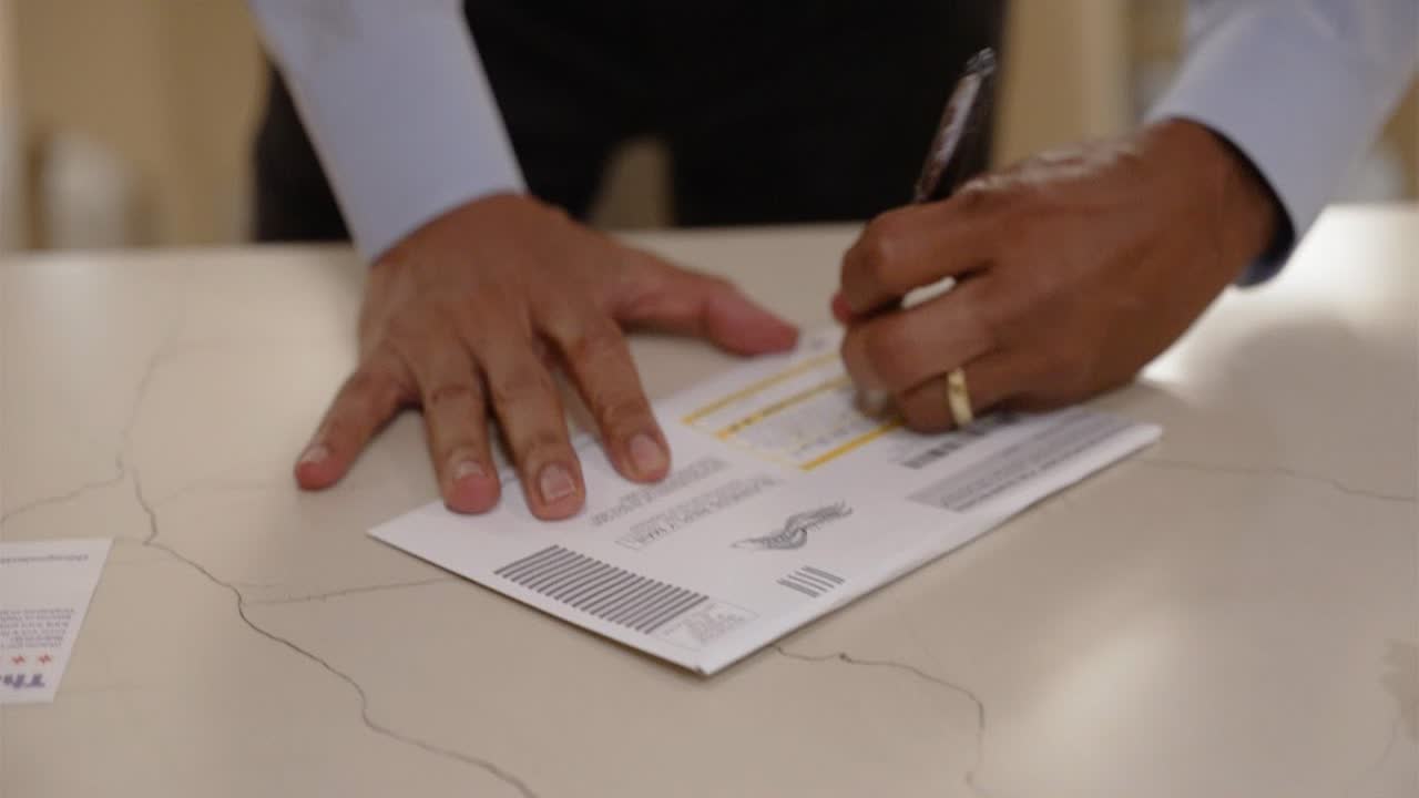 President Obama Mails His Vote