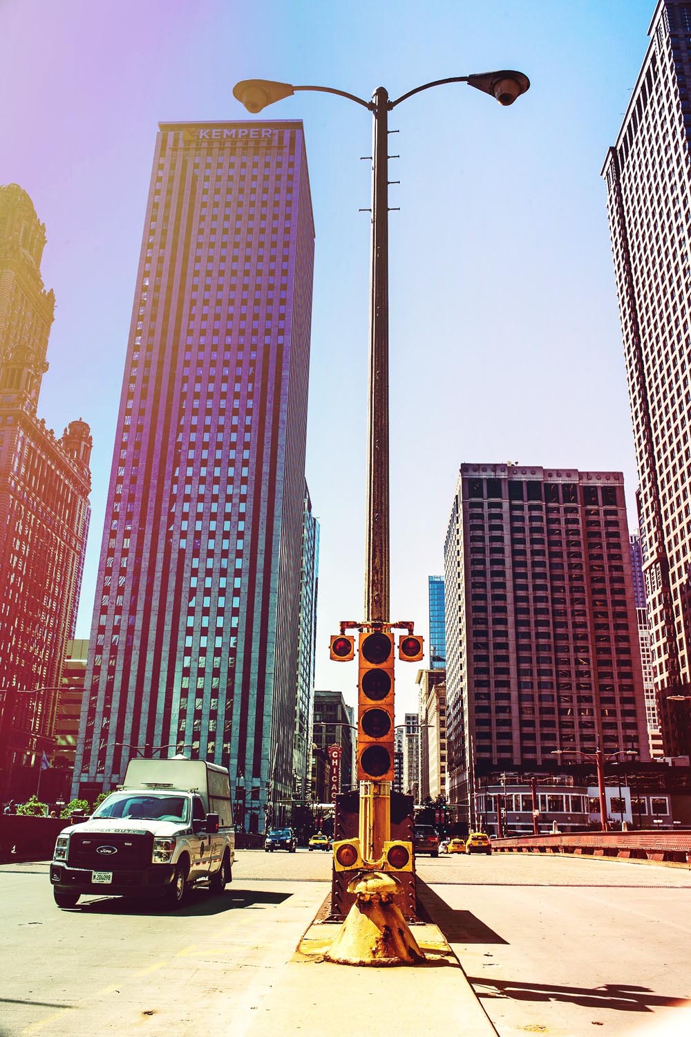 Chicago urban landscape